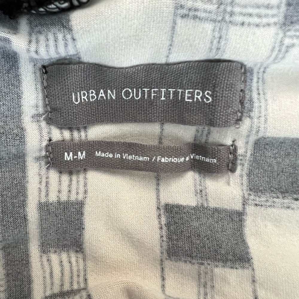 Urban Outfitters Ashley Black Plaid Midi Dress - Picture 8 of 10